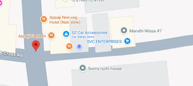 Listing pin on the corner versus the real shop location