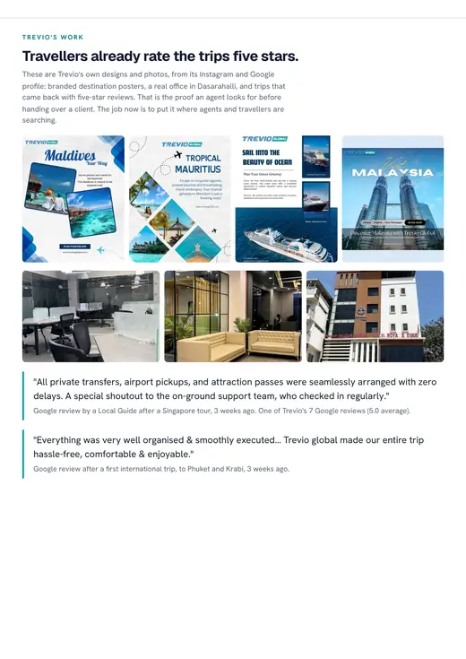 Trevio Global report, their work and reviews
